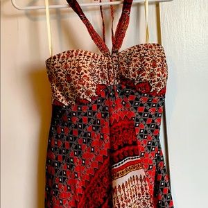 Max & Cleo bohemian silk dress